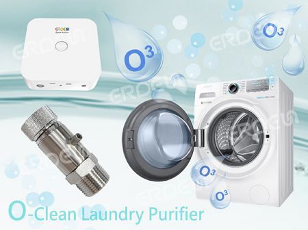 O-CLEAN Purificador de Lavandería - Estándar AU - Válvula de Inyección de O3 - Estándar AU