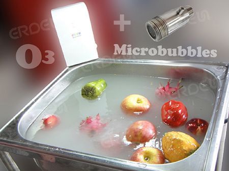 O-Clean活性酸素マイクロバブル食材洗浄器