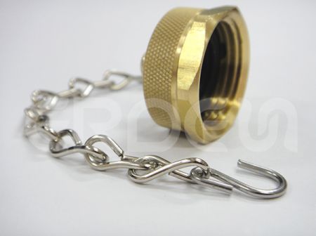 帶有鏈子的花園軟管螺帽