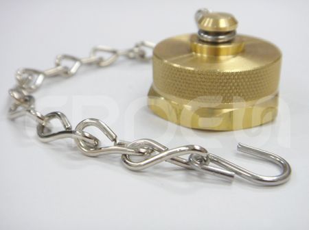 有鏈子的軟管螺帽