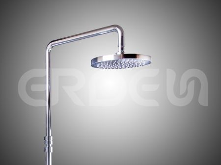 淋浴柱升降桿頂噴