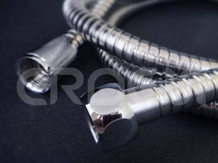 Tuyau de douche à double verrouillage en acier inoxydable