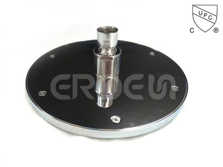 رأس دش مطري دائري من النحاس بوظيفة واحدة