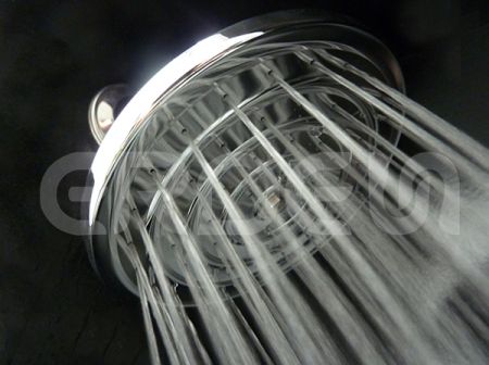 Tête de douche ronde en laiton de style tourbillon ERDEN