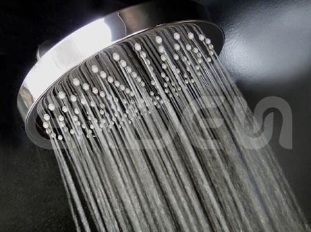 หัวฝักบัวฝนตกกลม