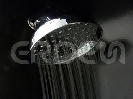 Kepala Shower Hujan Tunggal Berbahan Dasar Tembaga dengan Gaya Bulat