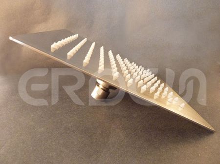 스테인리스 스틸 단일 기능 정사각형 레인 샤워 헤드