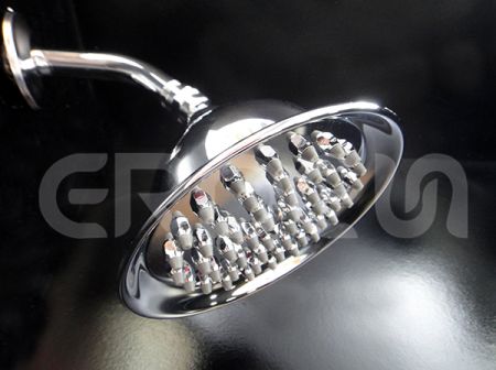 หัวฝักบัวฝนทองเหลืองแบบฟังก์ชันเดียวแบบเบลล์