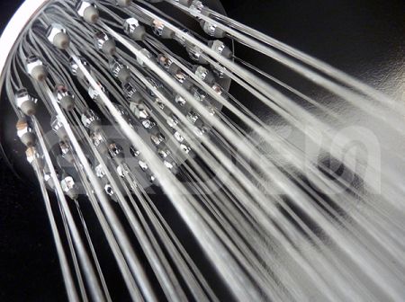 หัวฝักบัวฝนตกกลม