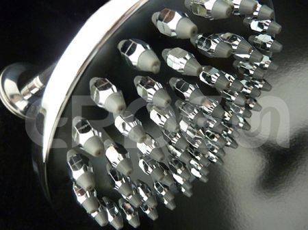 หัวฝักบัวฝนแบบฟังก์ชันเดียวทองเหลืองกลม