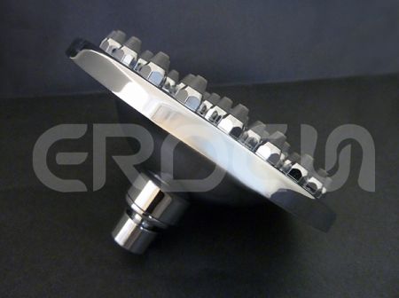 หัวฝักบัวฝนกลมแบบฟังก์ชันเดียว