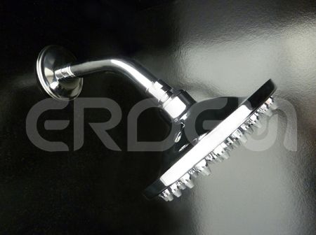 หัวฝักบัวฝนกลมแบบฟังก์ชันเดียว