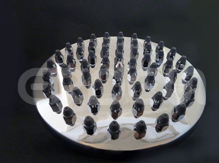 หัวฝักบัวฝนกลมทองเหลือง ERDEN