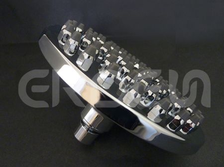 หัวฝักบัวฝนกลมแบบฟังก์ชันเดียว ERDEN