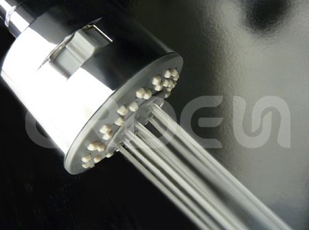 일시 정지 제어가 있는 ERDEN 3 기능 벽 샤워