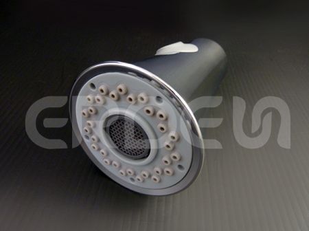 單鈕下拉式廚房花灑頭