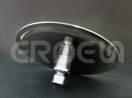 ステンレス鋼製シングル機能レインシャワーヘッド