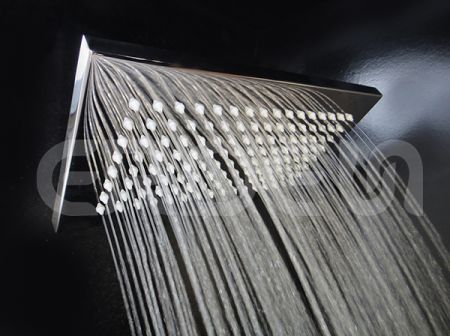 Douche pluie ronde à fonction unique en laiton