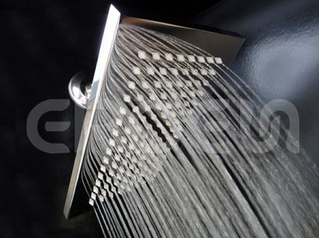 Tête de douche à pluie ronde