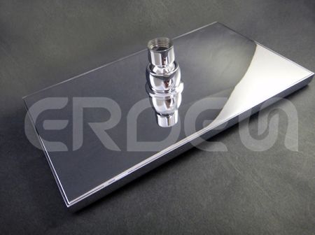 Douche pluie ronde à fonction unique en laiton rectangulaire ERDEN