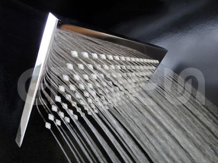 Douche pluie ronde à fonction unique en laiton ERDEN