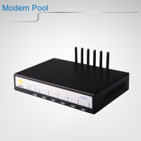 GSM Modem Pool 6 Puertos