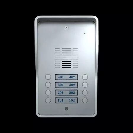 Sistemas de Intercomunicador de Áudio 3G (8 residências) - 3G Door Phone SS1603-08
