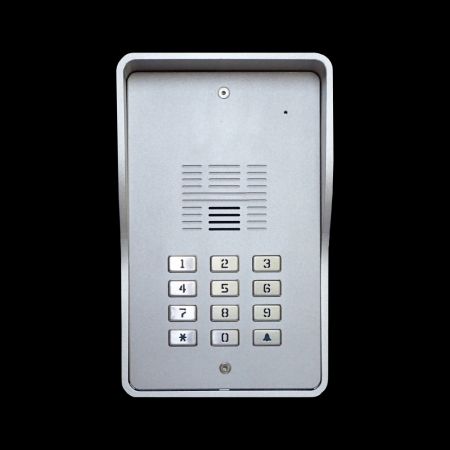 Système d'interphone GSM numérique 4G VoLTE (multi-résidentiel) - Téléphone de porte 4G SS1603-12