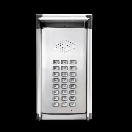 4G GSM門控對講機(24戶) - SS2106-24D-門口對講機-圖片01
