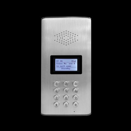 Intercomunicador de puerta multifamiliar - Timbre de puerta GSM  multifamiliar, 25 años de fabricante de productos de telecomunicaciones  4G/5G