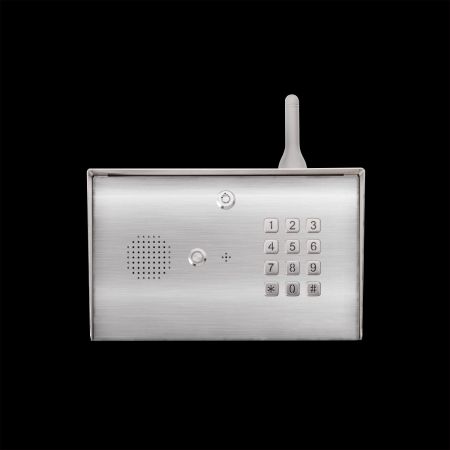 Intercomunicador GSM digital 4G con cuello de cisne - Panel de teclado para teléfono de puerta LTE