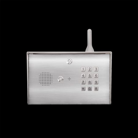 Interphone numérique GSM Gooseneck 4G - Panneau de clavier de téléphone de porte LTE