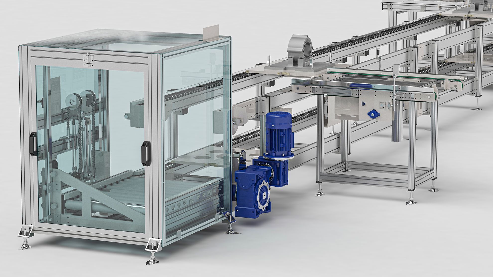 Free Flow Assembly Line Automation Solutions | Chain We