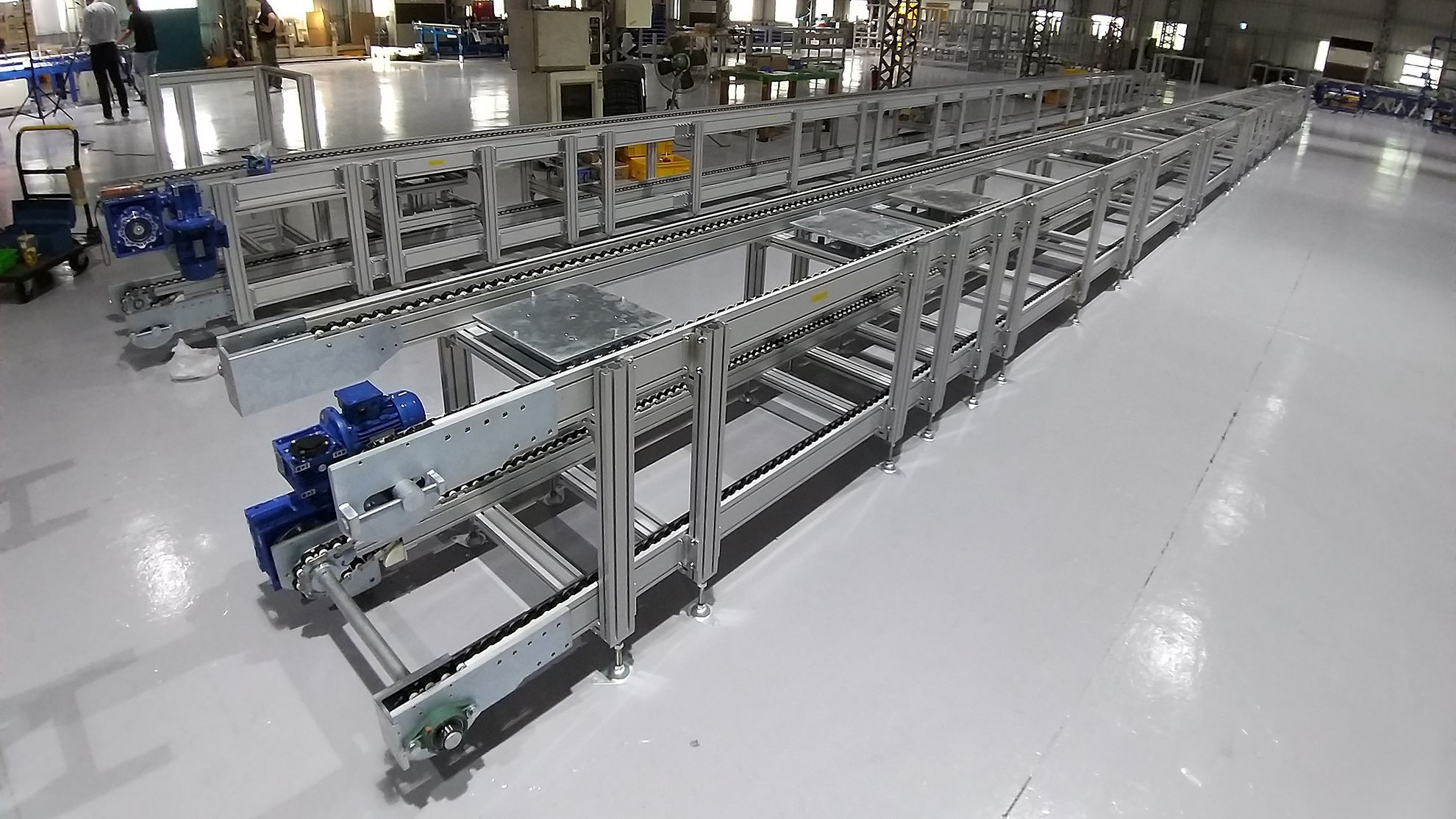 Free Flow Assembly Line Automation Solutions | Chain We