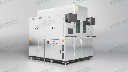 Système de manipulation de wafers EFEM à 17 ports. - Module de manipulation de wafers EFEM à 17 ports conçu pour l'industrie des semi-conducteurs.