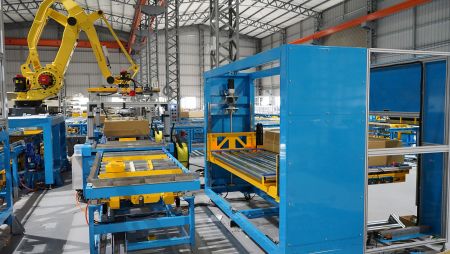 Automation machine for packaging line