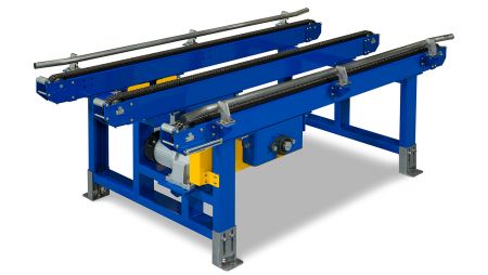Système de convoyeur à chaîne - Système de convoyeur à chaîne pour le transport de grandes palettes - Chain We