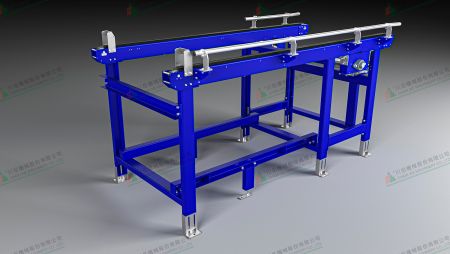 Modular chain conveyors for various materials