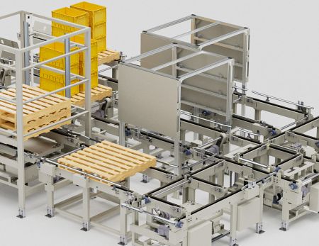 Maquinaria de Chain We - Sistemas de Transporte Automático para Diversas Industrias