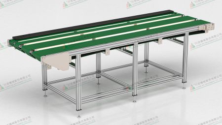 Conveyor belt with anti-snake design, and the material is not easy to bend