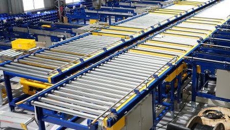 Integrazione dei Nastri Trasportatori a Rulli - Nastro Trasportatore a Rulli per Pallet & Trasferimento: Soluzione ASRS, Manifattura e Logistica