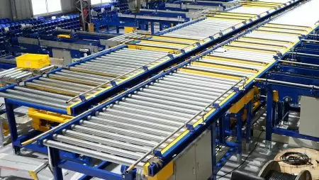 Tích hợp băng tải con lăn