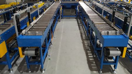 Shifting Conveying Line for Carton and Material Boxes.