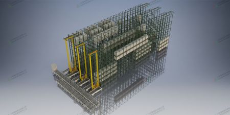 Lösungen für automatisierte Lager- und Abrufsysteme - Automatisiertes Lager- und Abrufsystem Fördertechnik