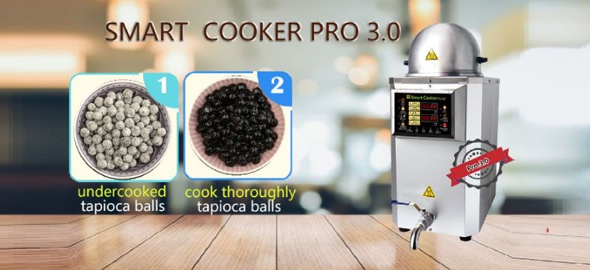 automatisk tapioka pärlkokare, boba kokare, boba kokmaskin, smart kokare, Bubble tea kokare