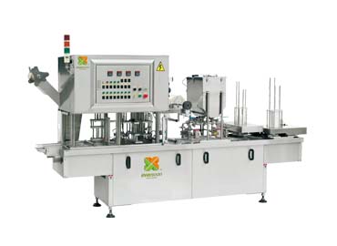 Filling and Sealing Machine is one of the machines in the Douhua Production Line.