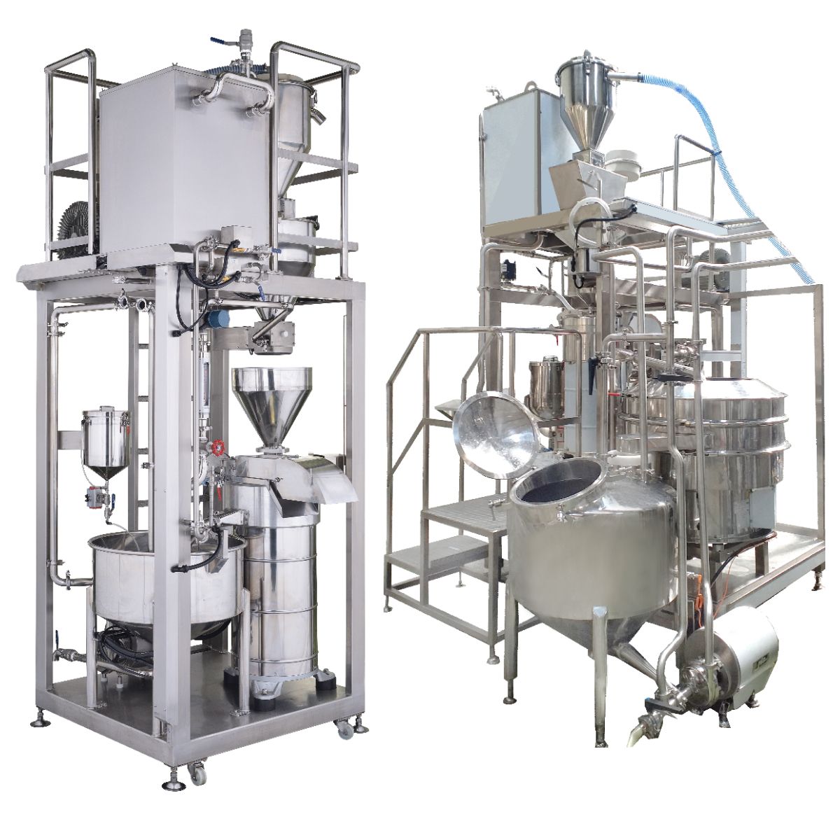 Machine d'extraction de lait de soja, 100 kg/h, séparation de la boue,  soja, tofu