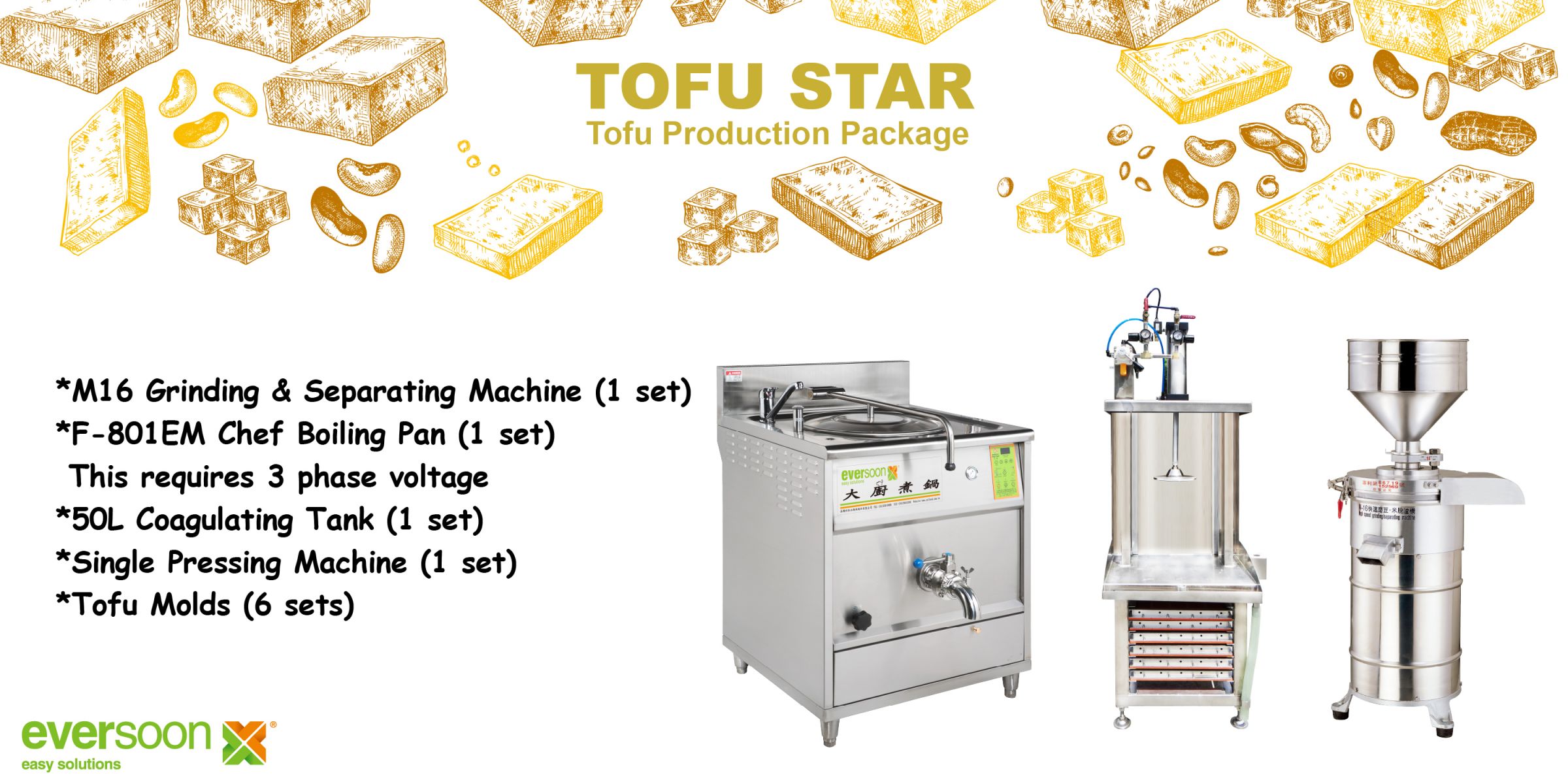 Anledningen till varför Yung Soon Lih designar Tofu Star