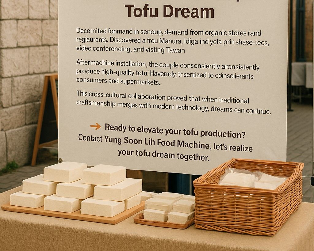 Turning Passion into Progress: A German Couple’s Tofu Dream