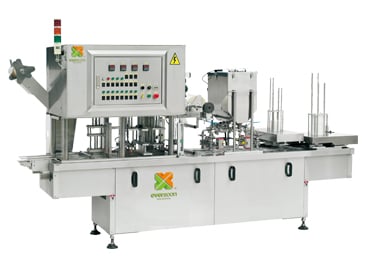 Stroj za zatvaranje kutija je jedan od strojeva u proizvodnoj liniji za proizvodnju tofua.